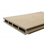 Lame de clôture bois composite - l: 148 cm - l: 15. 6 cm - e: 19 mm - beige clair Lame de clôture bois composite - l: 148 cm - l: 15. 6 cm - e: 19 mm - beige clair