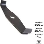 Lame d�broussailleuse sp�ciale ronce � 300 mm 254 mm 4 mm