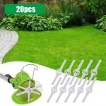 Lames en plastique pour coupe - bordure - lx - 20 pcs - facile à remplacer Lames en plastique pour coupe - bordure - lx - 20 pcs - facile à remplacer