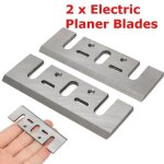 Lame de rabot - makita - 1900b - hss - 82x29x3mm - 2 pièces Lame de rabot - makita - 1900b - hss - 82x29x3mm - 2 pièces