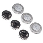 Lames de rechange pour rasoir 3 pices rasoir lames de rechange tte de coupe de rasoir en acier inoxydable ...
