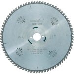 Lame de scie circulaire au carbure metabo hw / ct 254x30 80 fz / tz 628223000 254 x 30 x 1. 8 mm nombre ...