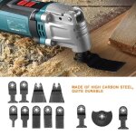 Lames de scie oscillantes surenhap - coupe - outils �lectriques - acier � haute teneur en carbone - blanc ...