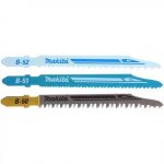 Lames de scie sauteuse makita b - 06292 - assortiment de 3 lames express pour bois et mtal