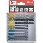 Lames pour scies sauteuses metabo - lot de 10 - bois métal plastique - hcs / hss Lames pour scies sauteuses metabo - lot de 10 - bois métal plastique - hcs / hss