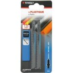Lames scie sauteuse - tivoly - bosch - sp�cial plastique - 2 pi�ces