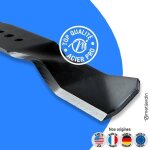 Lame tondeuse pour husqvarna rider 15v2 504 18 82 - 01 coupe 389 cm