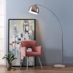 Lampadaire arquer arc lampe de salon abat - jour nickel blanc argenté pied marbre teamson home vn - l00010bn ... Lampadaire arquer arc lampe de salon abat - jour nickel blanc argenté pied marbre teamson home vn - l00010bn ...