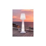 Lampadaire ext filaire austral blanc polythylne h170cm