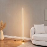 Lampadaire dor� design led minimaliste variateur int�gr� 150 cm - sloane
