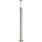 Lampadaire extérieur avec détecteur de mouvement e27 - acier inoxydable - argent Lampadaire extérieur avec détecteur de mouvement e27 - acier inoxydable - argent