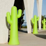 Lampadaire dextrieur led cactus vert citron newgarden - moovere - 43x61x140cm - ip65