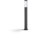 Lampadaire ext�rieur sur poteau - utrecht - poteau anthracite - 1x20 w - haute tension