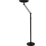 Lampadaire - varialux - articul - 22 w - noir - mtal - intrieur