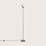 Lampadaire mtal ander gris