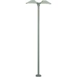 Lampadaires pour quais - viessmann 6084 - avec clairage led - socle  enficher - blanc