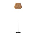 Lampadaire intrieur effet rotin h 150cm gabin