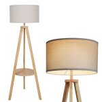 Lampadaire trépied avec abat - jour - puluomis - lampadaire salon lampe sur pied pour salon en bois - ... Lampadaire trépied avec abat - jour - puluomis - lampadaire salon lampe sur pied pour salon en bois - ...