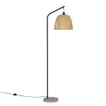 Lampadaire umiko en bambou hauteur 156 cm
