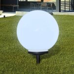 Vidaxl lampe dalle  led dextrieur 40 cm lampe solaire clairage jardin 40866
