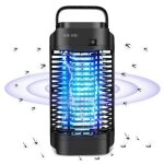 Lampe anti moustique 2800v jufu jufu mouche insectes lectrique uv 18w pour intrieur extrieur