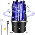 Lampe anti moustique 360  uv lectrique anti moustique 2 en 1 tueur dinsectes lectrique lampe anti ...