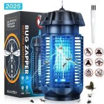 Lampe anti moustique 4000v 20w anti insectes rpulsif efficace porte 120m lectrique moustique pour ...