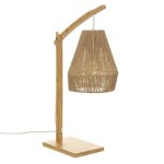Lampe palm beige h55cm - atmosphera createur dinterieur