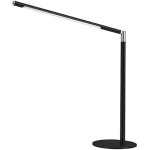Lampe de bureau - hansa - aura - intensit� r�glable - noir - 400 lm - led