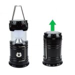 Lampe de camping - rosedoes - rechargeable solaire - multifonction - portable - noir Lampe de camping - rosedoes - rechargeable solaire - multifonction - portable - noir