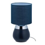 Relaxdays lampe de chevet tactile douille : e14 lumière indirecte avec abat - jour h x d : env. 32 x ... Relaxdays lampe de chevet tactile douille : e14 lumière indirecte avec abat - jour h x d : env. 32 x ...