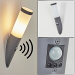 Lampe dext�rieur - hofstein - gnocchetta - m�tal / plastique - d�tecteur de mouvement - ip44