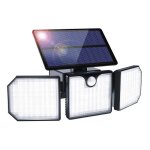 Lampes dextérieur solaires - zvd - 230 led - détecteur de mouvement - Étanches ip65 - sans fil Lampes dextérieur solaires - zvd - 230 led - détecteur de mouvement - Étanches ip65 - sans fil