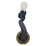 Lampe �lectrique r�tro pieuvre avec ampoules e27 appliques murales tentacules lanternes d�cor � la maison ...