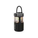 Lampe / enceinte de camping rechargeable follow light f1 noire - now go