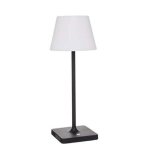 Lampe à poser dextérieur rony 39cm blanc Lampe à poser dextérieur rony 39cm blanc