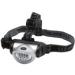 Lampe frontale - profile - 8 led - 35 lumen - 3 niveaux 2 / 4 / 8 led - fonctionne avec des piles lr03 ...