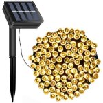 Lampes � guirlande solaire pour lext�rieur lumi�re solaire de f�e 12m 100 led �tanche pour le jardin ...