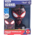 Lampe - spiderman - miles morales - noir - int�rieur - enfant