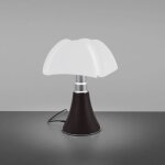 Lampe italienne design minipipistrello cordless martinelli luce marron fonc - contemporain - design