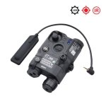 Lampe laser infrarouge tactique - peq 15 - noir - 200lm - 5mw - rail 20mm