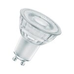 Lampe led dimmable - osram superstar - cri90 - gu10 - verre clair 2700k
