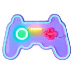 Lampe - home deco factory - lampe tube led manette usb - effet n�on - multicolore