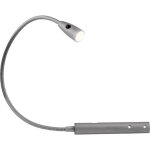 Lampe de chevet - heitronic - berta 27745 - bras flexible - led int�gr�e 15w - argent