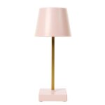 Lampe - home deco factory - led tactile - rose - h26 x l105 x p105 cm