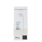 Lampe magn�tique - halterrego - 2 - en - 1 - rechargeable - 1200mah - tactile