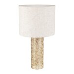 Lampe métal doré ajouré calathéa ostaria Lampe métal doré ajouré calathéa ostaria
