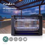 Lampe pi�ge � insectes - nedis - 16w - �lectrique - 50 m� - uv - a 8w