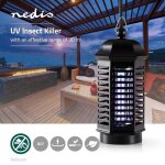 Lampe pige  insectes 4 w - porte efficace: 30 m