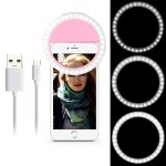 Lampe de remplissage selfie led portable ring light amlioration de la photographie du tlphone pour ...